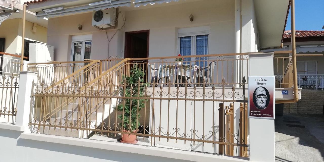 Periklis House Villa Nea Kallikrateia Luaran gambar
